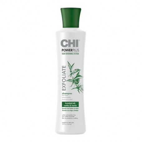 Стимулирующий шампунь-эксфолиант для волос Chi Power Plus Shampoo, 340 мл