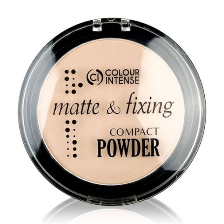 Пудра Colour Intense Matte & Fixing матирующая 04 Caramel, 12 г