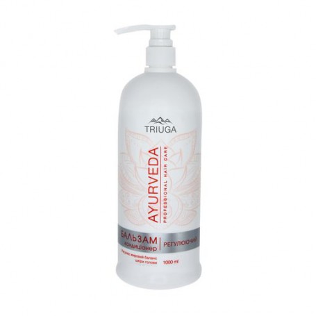 Бальзам-кондиционер для волос Triuga Ayurveda Professional Hair Care, Регулирующий, 1 л