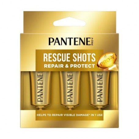 Питательный коктейль для волос Pantene Pro-V Intensive Repair Интенсивное восстановление, в ампулах, 3*15 мл