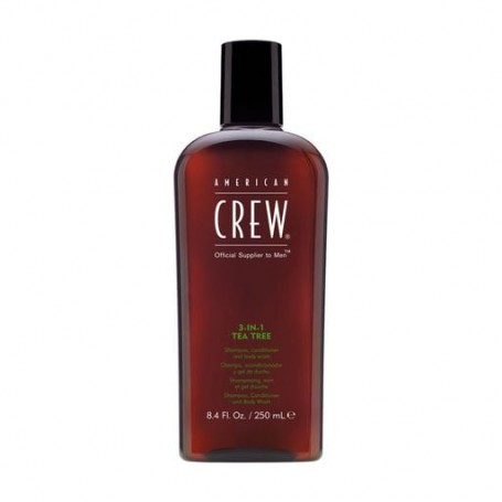 Средство по уходу за волосами и телом American Crew 3-in-1 Tea Tree Shampoo, Conditioner and Body Wash Чайное дерево, мужской, 2