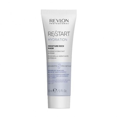 Маска для увлажнения волос Revlon Professional Restart Hydration Moisture Rich Mask, 30 мл