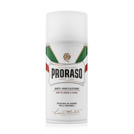 Пена для бритья Proraso Shaving Foam Sensitive Green Tea, 50 мл