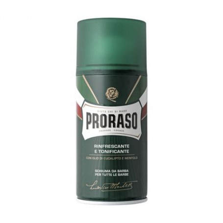Пена для бритья Proraso Green Shaving Foam Refresh Eucalyptus, 100 мл