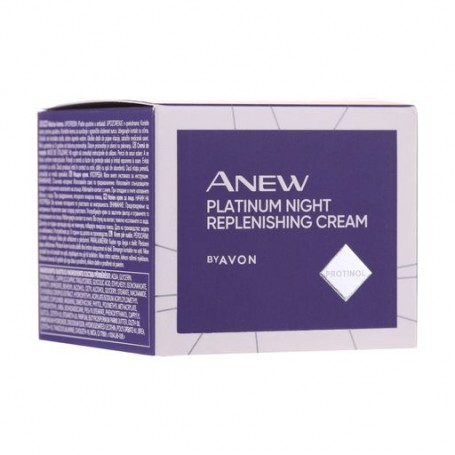 Ночной крем для лица Avon Anew Platinum восстанавливающий, 50 мл