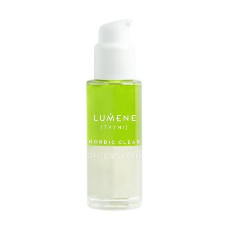 Успокаивающая сыворотка для лица Lumene Nordic Clear с маслом семян северной конопли, 30 мл