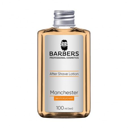 Мужской увлажняющий лосьон после бритья Barbers Manchester After Shave Lotion, 100 мл