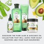 Бессульфатный шампунь для волос Herbal Essences Gently Soothes Pure Aloe + Avocado Oil Shampoo Алоэ и масло авокадо, 380 мл