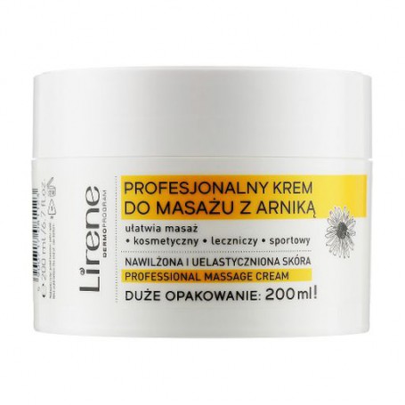 Крем для массажа Lirene Professional Massage Cream with Arnica Арника, 200 мл