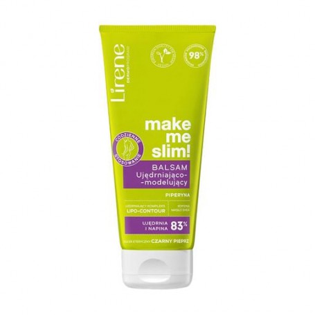 Антицеллюлитный моделирующий бальзам для тела Lirene Make Me Slim Firming And Modeling Balsam, 200 мл