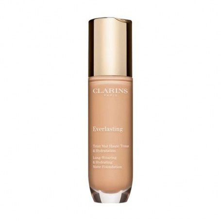 Тональная основа для лица Clarins Everlasting Long-Wearing And Hydrating Matte Foundation, 108W Sand, 30 мл
