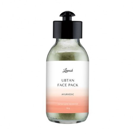 Убтан для очищения лица Lapush Ubtan Face Pack Ayurvedic, 50 г