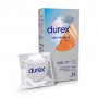 Презервативы латексные с силиконовой смазкой Durex Invisible XL ультратонкие, увеличенного размера, 12 шт (широкие)