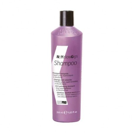 Шампунь против желтизны KayPro NoYellowGigs Shampoo для седых, сильно осветленных или обесцвеченных волос, 350 мл