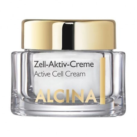 Антивозрастной клеточно-активный крем для лица Alcina Active Cell Cream с пептидами, 50 мл