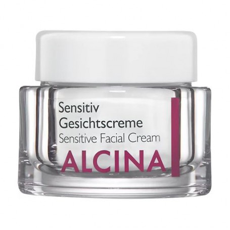 Крем для лица Alcina Sensitive Facial Cream для чувствительной кожи, 50 мл