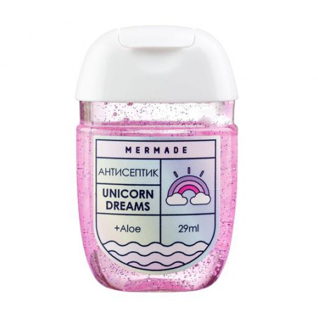 Антисептик для рук Mermade Unicorn Dreams, 29 мл