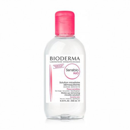 Мицеллярный лосьон для очищения лица и глаз Bioderma Sensibio H2O для чувствительной кожи, 100 мл