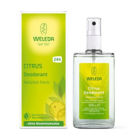 Дезодорант-спрей Weleda Citrus 24h Deo Spray Цитрус, женский, 100 мл