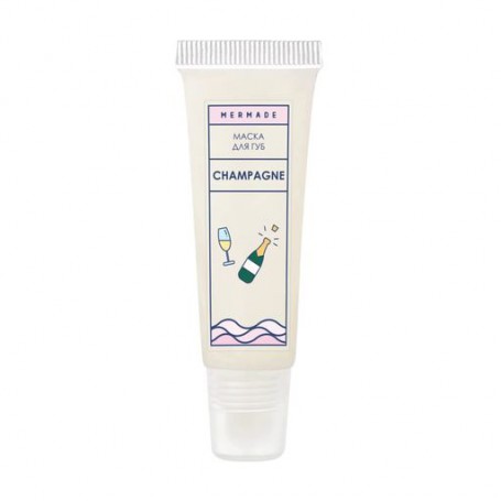 Маска для губ Mermade Champagne, 10 г