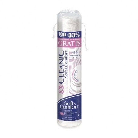 Ватные диски Cleanic Soft & Comfort, 133 шт