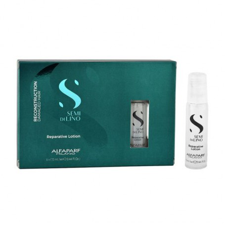 Восстанавливающий лосьон Alfaparf Semi di Lino Reconstruction Reparative Lotion, 6*13 мл