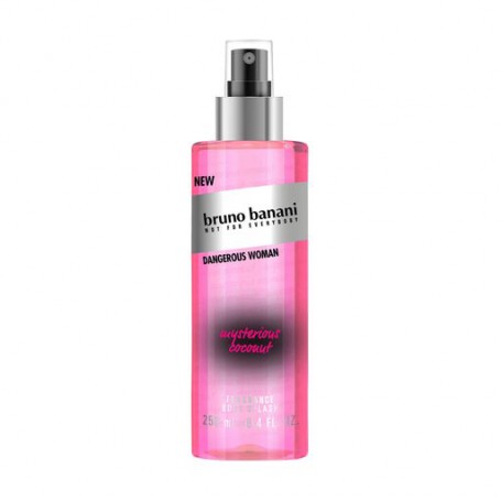 Парфюмированный мист для тела Bruno Banani Dangerous Woman Mysterious Coconut женский, 250 мл