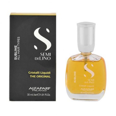 Жидкие кристаллы для волос Alfaparf Semi di Lino Sublime Cristalli Liquidi, 30 мл