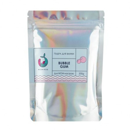 Пудра для ванны Mermade Bubble Gum, 200 г