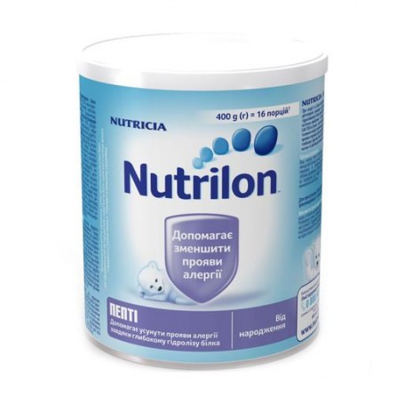 Сухая молочная смесь Nutrilon Пепти, от рождения, 400 г