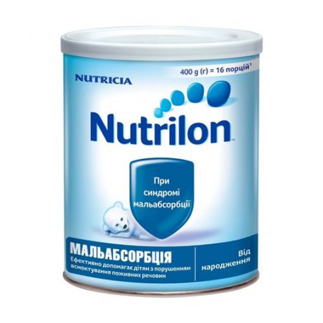 Сухая молочная смесь Nutrilon Мальабсорбция, от рождения, 400 г