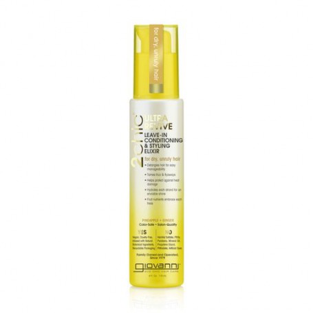 Несмываемый кондиционер-стайлер для волос Giovanni 2chic Ultra-Revive Leave-in Conditioning & Styling Elixir Pineapple & Ginger 