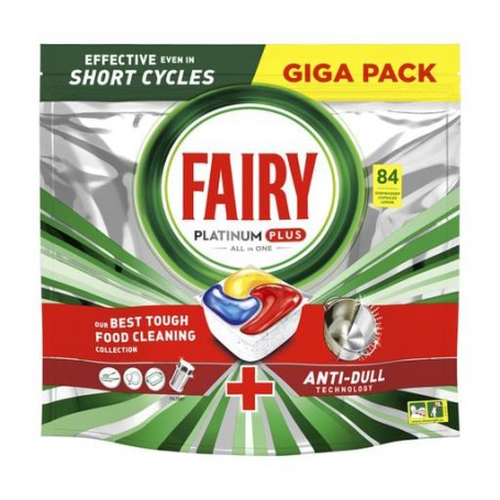 Капсулы для посудомоечных машин Fairy Platinum Plus Все-в-1, 84 шт