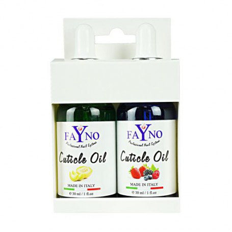 Набор масел для кутикулы Fayno Cuticle Oil 1 (дыня + ягодный микс), 2*30 мл