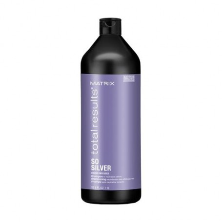 Шампунь Matrix Total Results So Silver Color Obsessed Shampoo для нейтрализации желтизны волос, 1 л