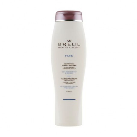 Шампунь для волос Brelil Biotraitement Pure Anti Dandruff Shampoo против сухой и жирной перхоти, 250 мл