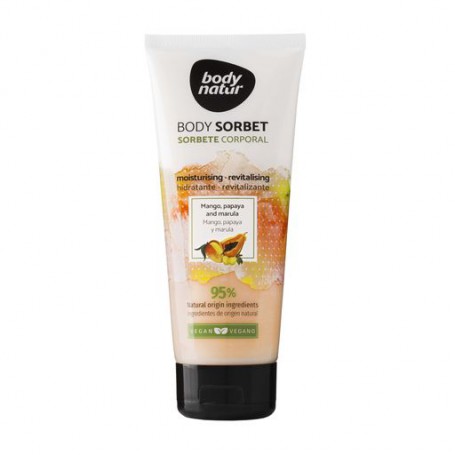 Крем-сорбет для тела Body Natur Mango, Papaya and Marula Body Sorbet Манго, Папайя и Мараула, 200 мл