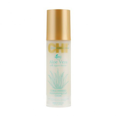 Увлажняющий крем CHI Aloe Vera Moisturizing Curl Cream для кудрявых волос, 147 мл