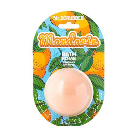 Бомбочка для ванны Mr.Scrubber Mandarin Bath Bomb, 200 г