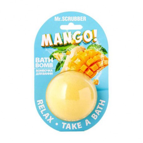 Бомбочка для ванны Mr.Scrubber Mango Bath Bomb, 200 г