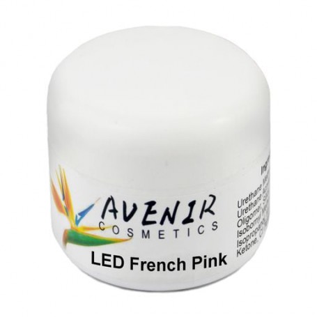 Гель для наращивания ногтей Avenir Cosmetics LED French Pink, 50 мл