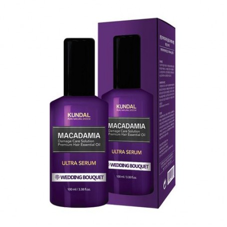 Сыворотка для волос Kundal Pure Natural System Macadamia Ultra Serum Макадамия, аромат Wedding Bouquet, 100 мл