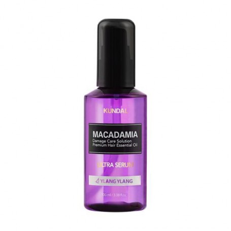 Сыворотка для волос Kundal Pure Natural System Macadamia Ultra Serum Макадамия, аромат Ylang Ylang, 100 мл