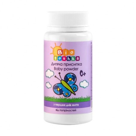 Детская присыпка от опрелостей Bioton Cosmetics Biotoshka Baby Powder 0+, 75 г
