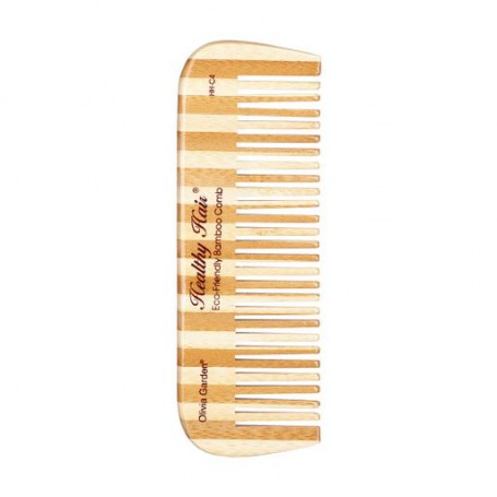 Расческа для волос Olivia Garden Healthy Hair Bamboo Comb 4, 1 шт