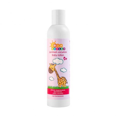 Детский увлажняющий лосьон для лица и тела Bioton Cosmetics Biotoshka Baby Lotion 0+, с Д-пантенолом, 250 мл