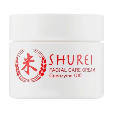 Защитный крем для лица Shurei Facial Care Cream Coenzyme Q10 с коэнзимом, 48 г