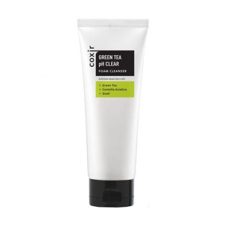 Пенка для умывания Coxir Green Tea pH Clear Foam Cleanser, 150 мл