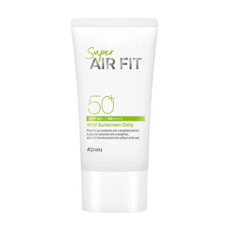 Солнцезащитный крем для лица A'Pieu Super Air Fit Mild Sunscreen Daily SPF50 + PA ++++, 50 мл