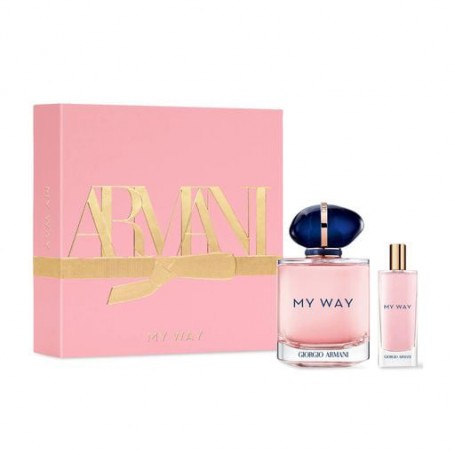 Парфюмированный набор женский Giorgio Armani My Way (парфюмированная вода, 90 мл + парфюмированная вода, 15 мл)